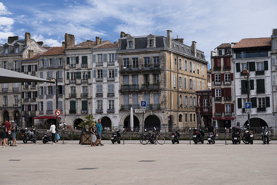 Architecture traditionnelle à Bayonne
