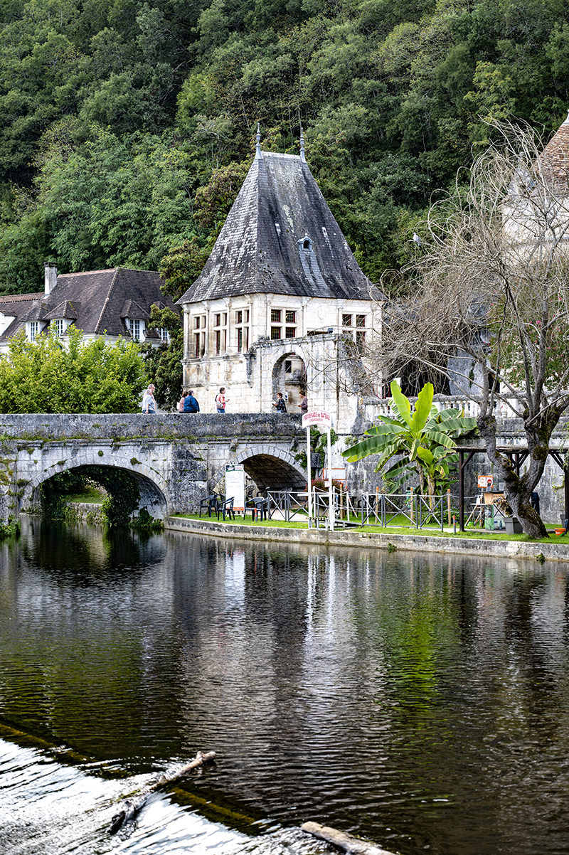 Pont et rivière à Brantôme