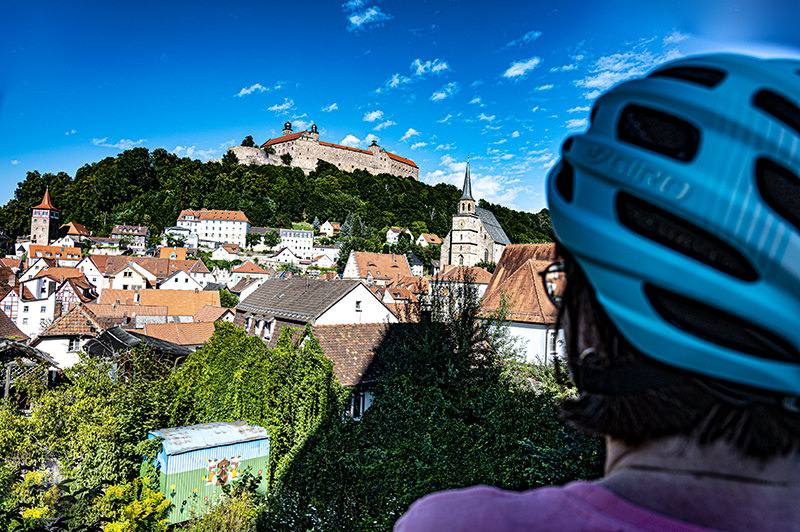 Vue sur Kulmbach et la Plassenburg
