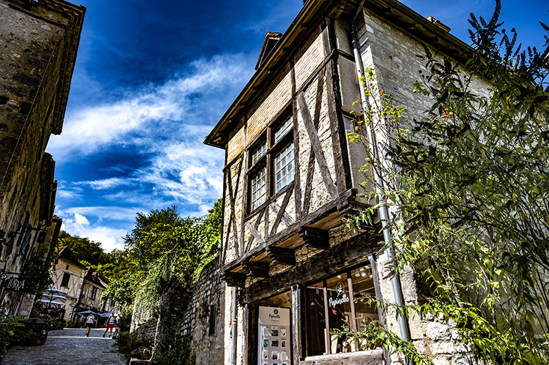 Maisons à colombages et ruelles
