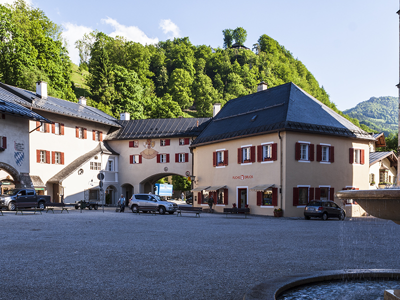 Place du marché historique de Berchtesgaden