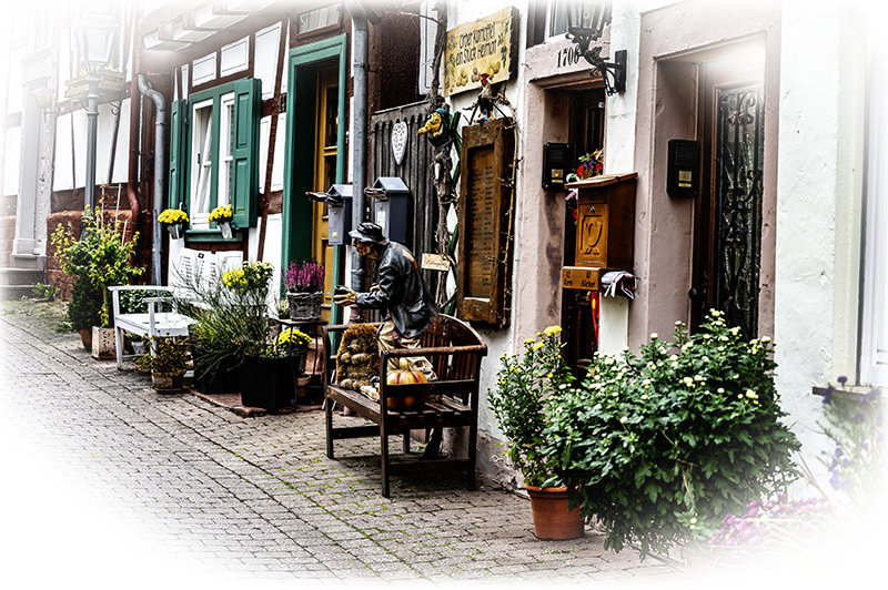 Ruelles de la vieille ville de Bad Orb