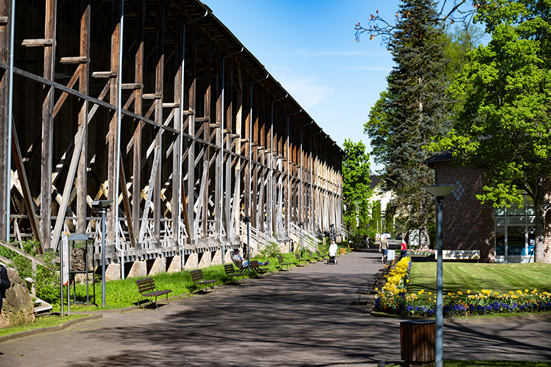 Le bâtiment de graduation à Bad Orb