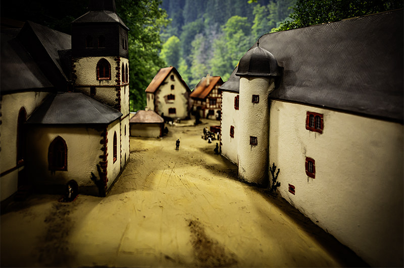 Modèle de la ville de Steinau