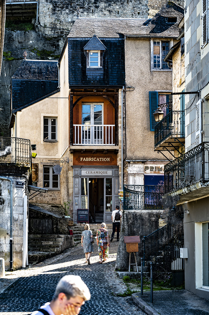 Vie dans les rues de Terrasson