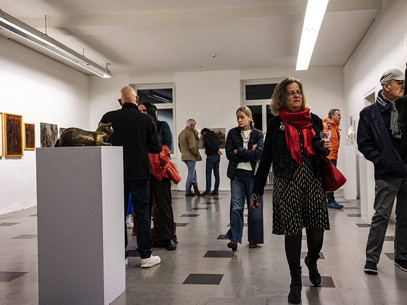 Exposition à KunstLANDing Aschaffenbourg | © Bert Schwarz 2025