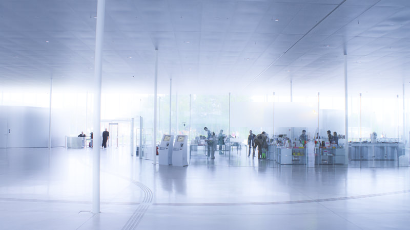 Espace d'accueil Louvre-Lens | © Bert Schwarz 2016