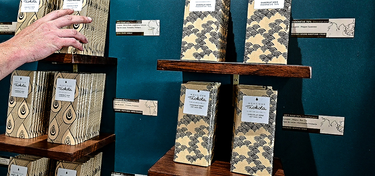 Schokoladentafeln von Monsieur Txokola | © Bert Schwarz 2025