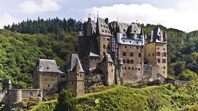 Vue d'ensemble du château d'Eltz
