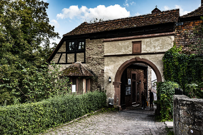 Porte du château de Rothenfels