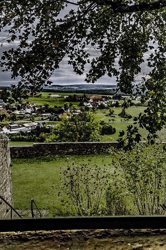 Vue sur la vallée
