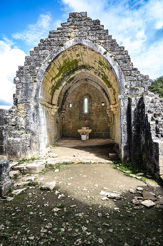 Ruines de la chapelle