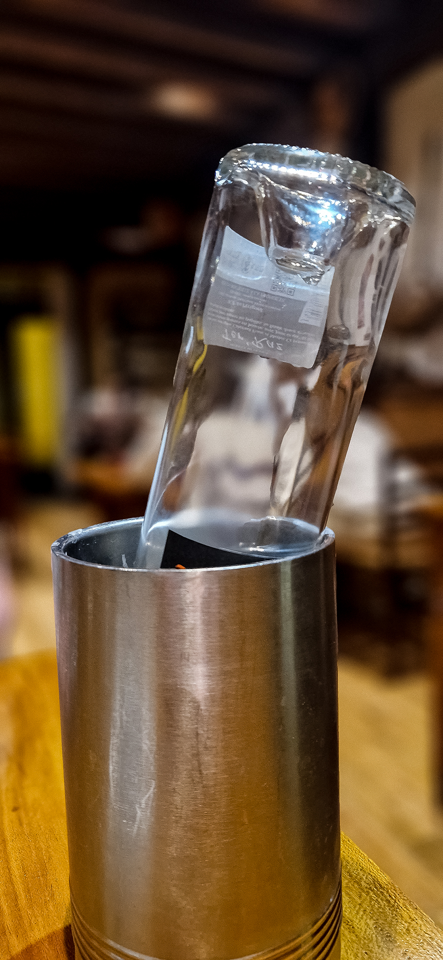 Seau à vin avec bouteille | © Bert Schwarz 2022