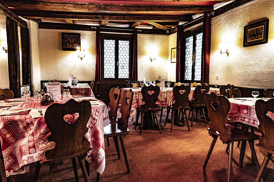 Salle de restaurant Maison Pfeffel | © Bert Schwarz 2023