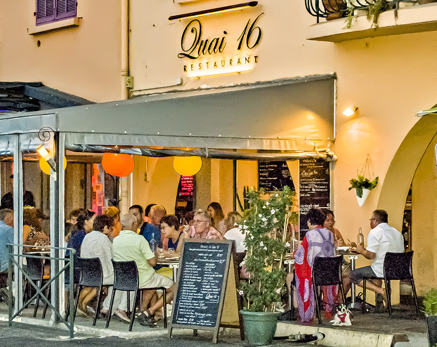 Terrasse du Quay 16 à Sanary | © Bert Schwarz 2022