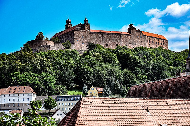Stadt, Plassenburg, Bäume, Häuser | © Bert Schwarz 2020