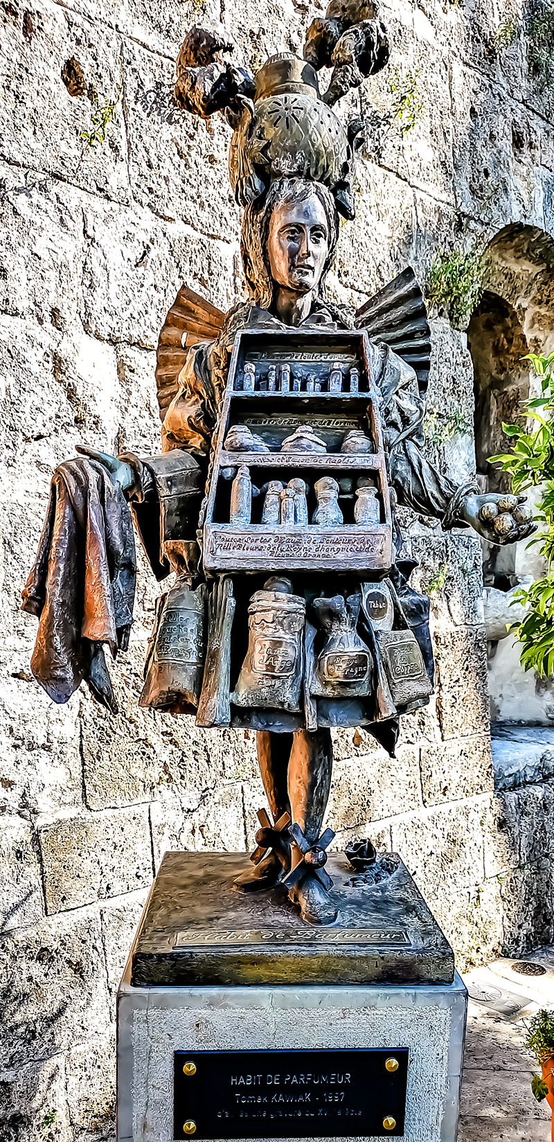 Statue du parfumeur Grasse | © Bert Schwarz 2019