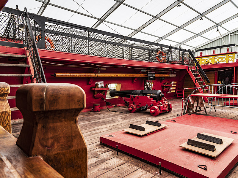 Pont principal de L'Hermione | © Bert Schwarz 2023