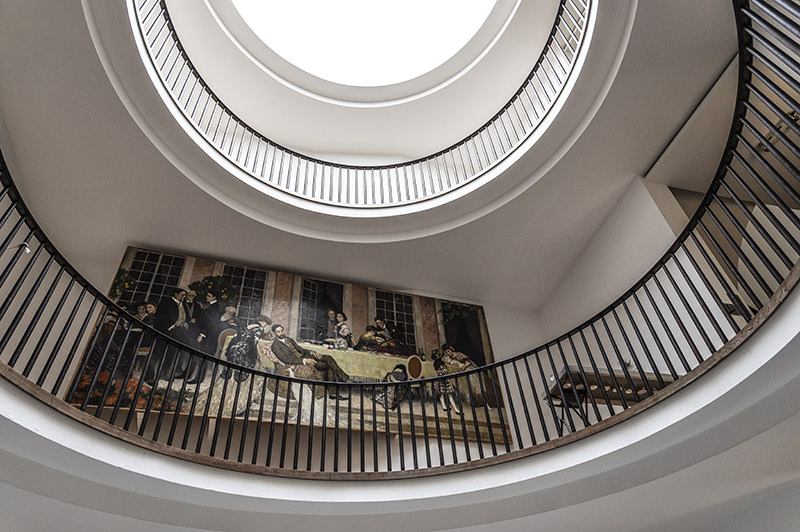 Escalier au Musée Basque | © Bert Schwarz 2023