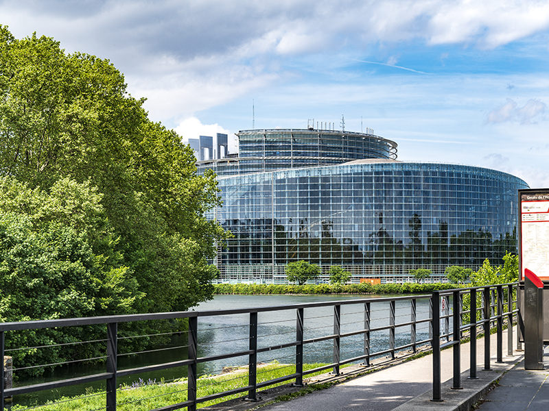 Parlement européen Strasbourg, bâtiment Louise Weiss | © Bert Schwarz 2026