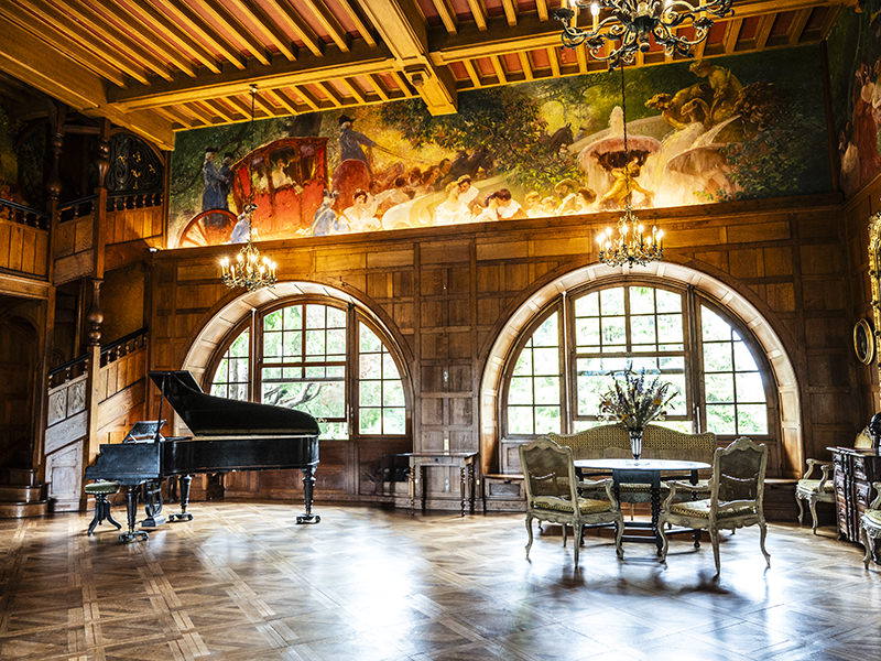 Salle magnifique dans la Villa Arnaga | © Bert Schwarz 2023