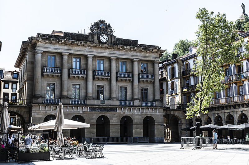 Dans la vieille ville de Donostia - San Sebastian