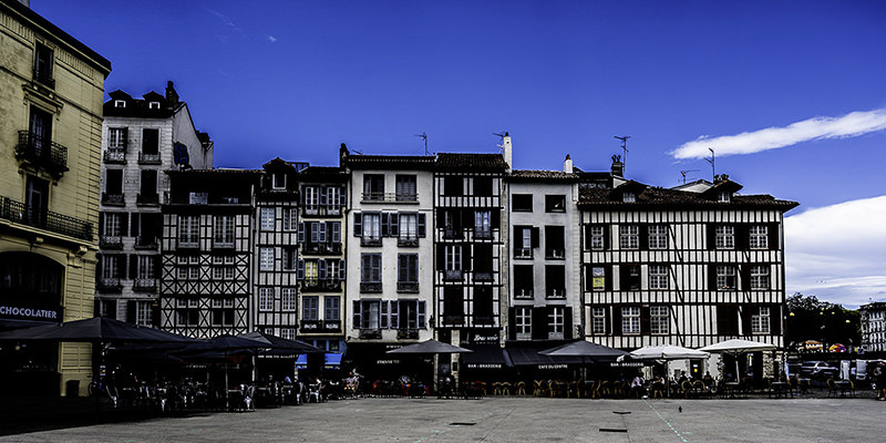 Bayonne, maisons à colombages | © Bert Schwarz 2023