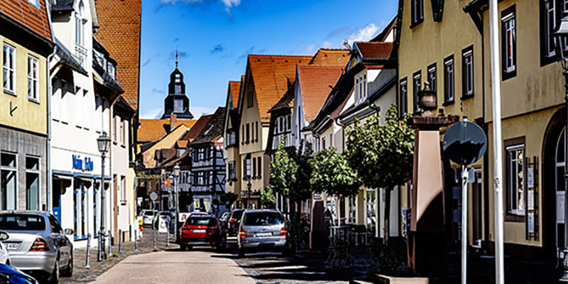 Obernburg est une charmante petite ville